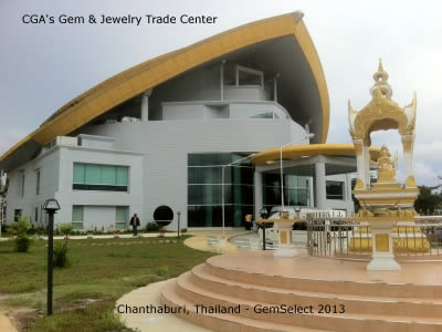 Centro comercial de gemas e joias de Chanthaburi