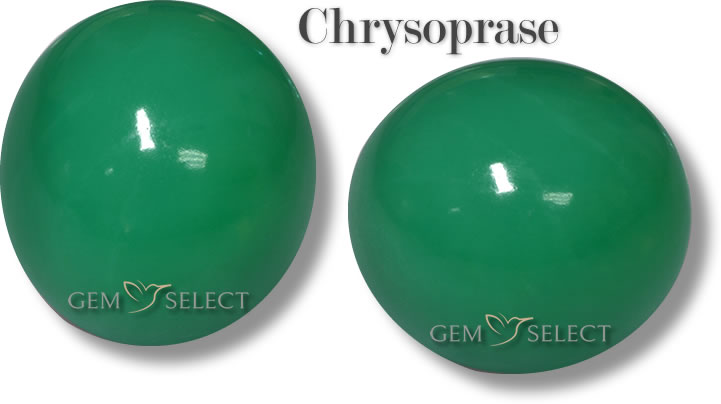Crisópraso para Gêmeos da GemSelect - Imagem Grande