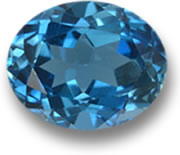 Topázio "Azul Elétrico"