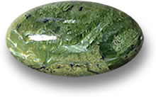 Cabochão Serpentina Oval