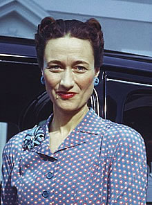 Wallis Simpson em Jóias Azuis