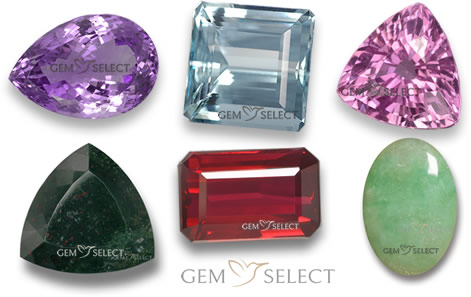 Pedras do Zodíaco de Peixes da GemSelect - Imagem Média