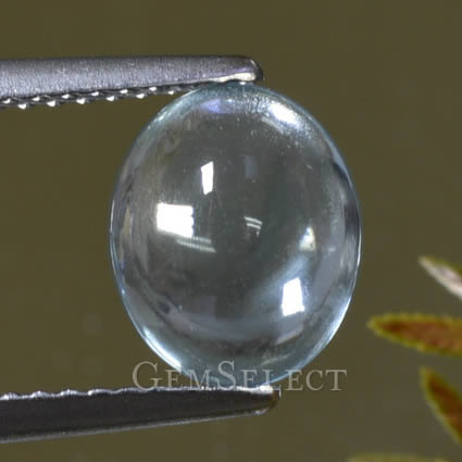 Cabochão Aquamarine com Brilho Vítreo