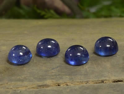 cabochons de safira