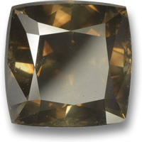 Pedra Preciosa Diamante Marrom