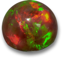 Pedra preciosa de opala de chocolate