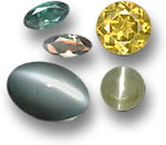 pedras preciosas de crisoberilo