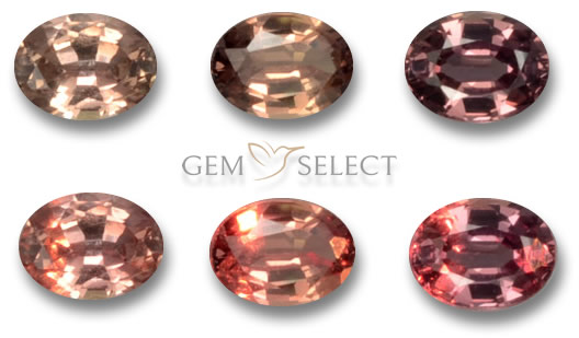 Pedras preciosas de safira com mudança de cor da GemSelect - imagem grande