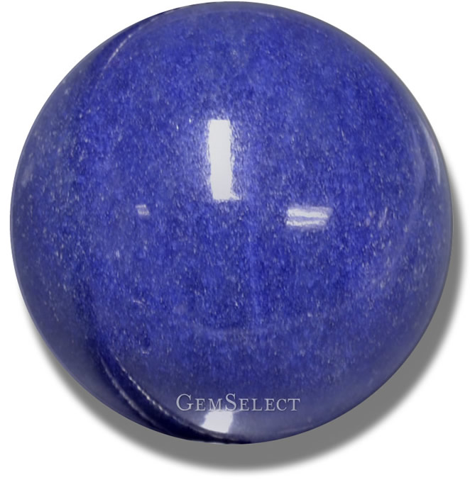 Gemas de quartzo dumortierita da GemSelect - Imagem grande