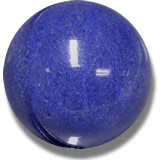 Cabochão de Quartzo Dumortierita Azul