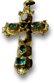 Uma Cruz de Esmeralda e Ouro de Nuestra Señora de Atocha