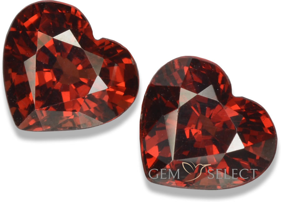 Uma pedra preciosa Pyrope Garnet da GemSelect - Imagem Grande