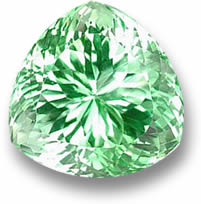 Pedra preciosa Hiddenite