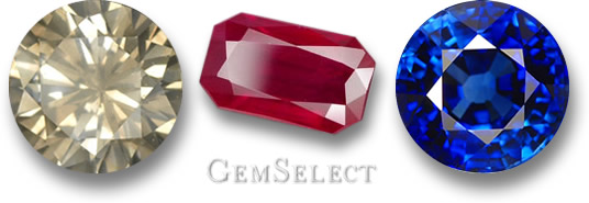Diamante, rubi e safira - as pedras preciosas mais duras