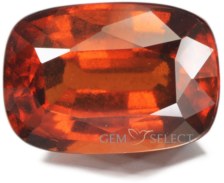 Uma pedra preciosa de granada hessonita da GemSelect - imagem grande