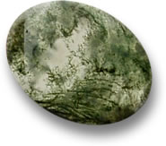 Pedra Preciosa Ágata Musgo