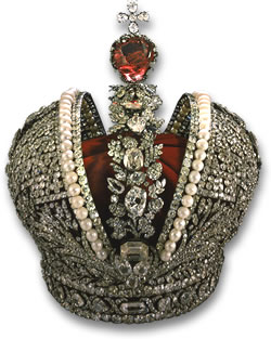 A Coroa Imperial Russa - Diamantes, Pérolas e Espinela Vermelha