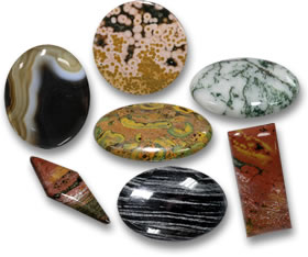 Jasper Cabochons indonésios