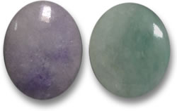 Pedras preciosas de jade