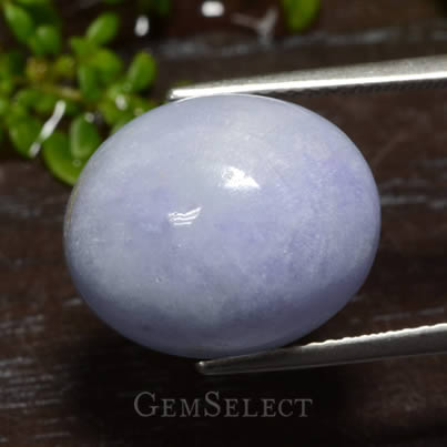 Cabochão de Jadeite Lavanda