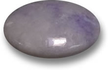 Pedras preciosas de jadeíta lavanda