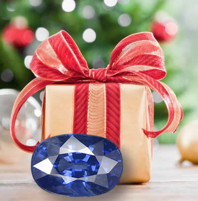 Pedra preciosa safira e presente da GemSelect - Imagem média