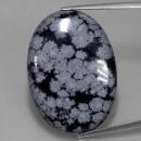 Snowflake Obsidian Cabochon