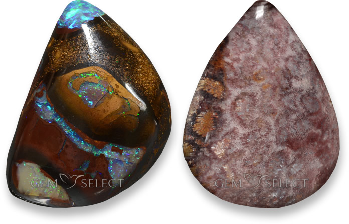 Pedras preciosas multicoloridas da GemSelect