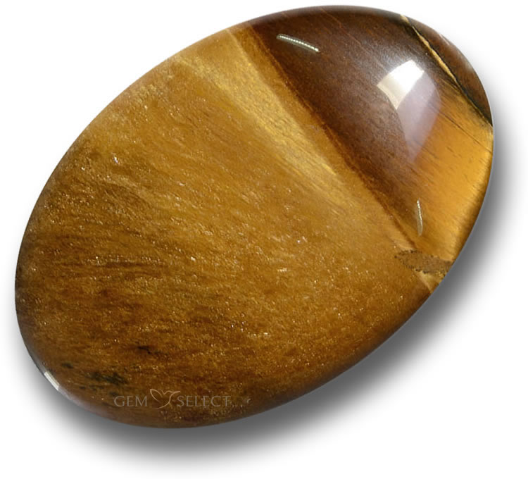 Pedra preciosa olho de tigre - imagem grande