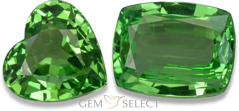 Uma pedra preciosa granada Tsavorite da GemSelect - imagem grande