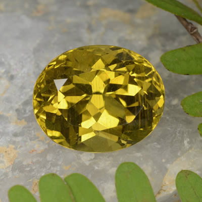 Pedra Apatita Amarela