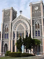 Catedral Católica em Chanthaburi, Tailândia