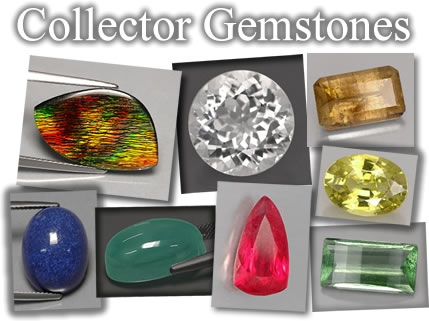 Pedras preciosas para colecionadores