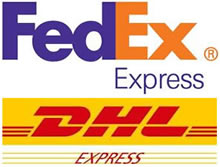 Envio Expresso FedEx e DHL