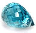 Briolette Zircão Azul na GemSelect