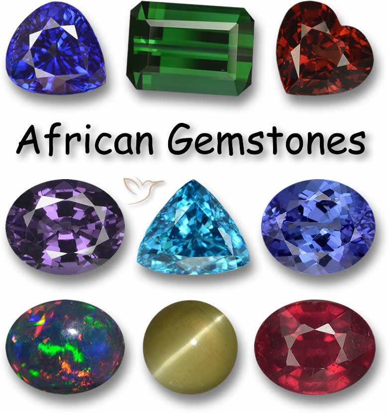 Pedras preciosas da África