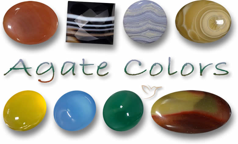 Gama de cores ágata