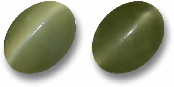 Olho de gato de actinolite solto para venda