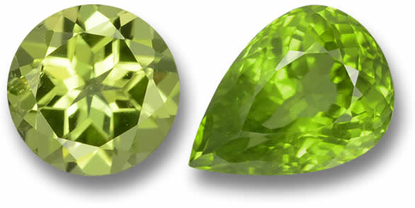 Peridoto solto à venda