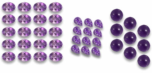 Comprar Lotes de Ametista Pedras Preciosas