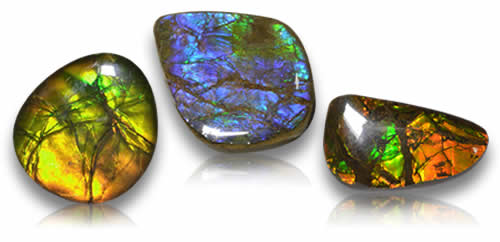 pedras preciosas ammolitas