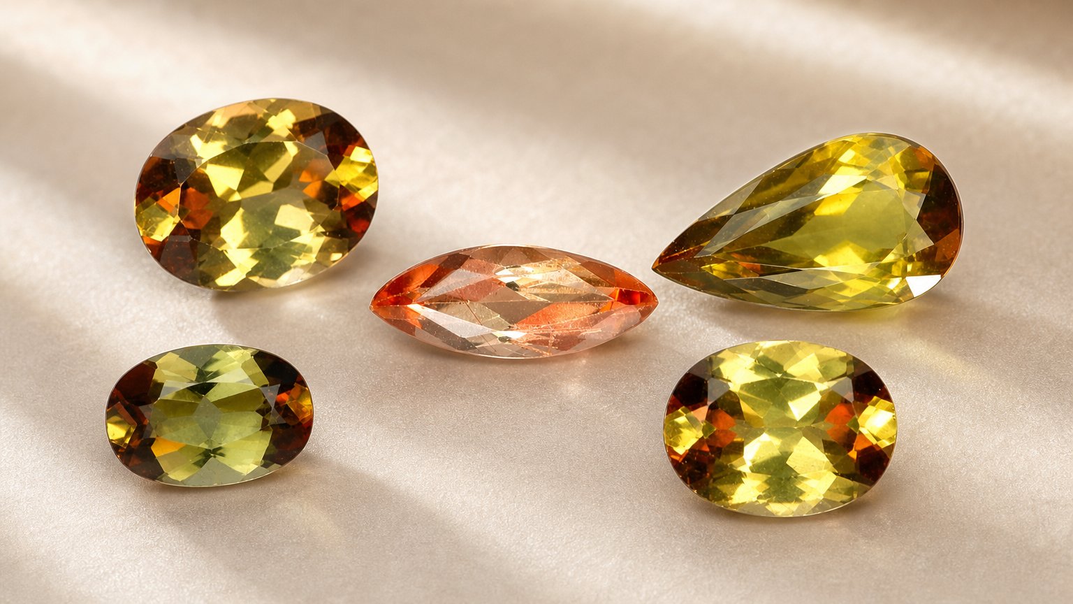 Gemas de andalusita natural - guia de compra