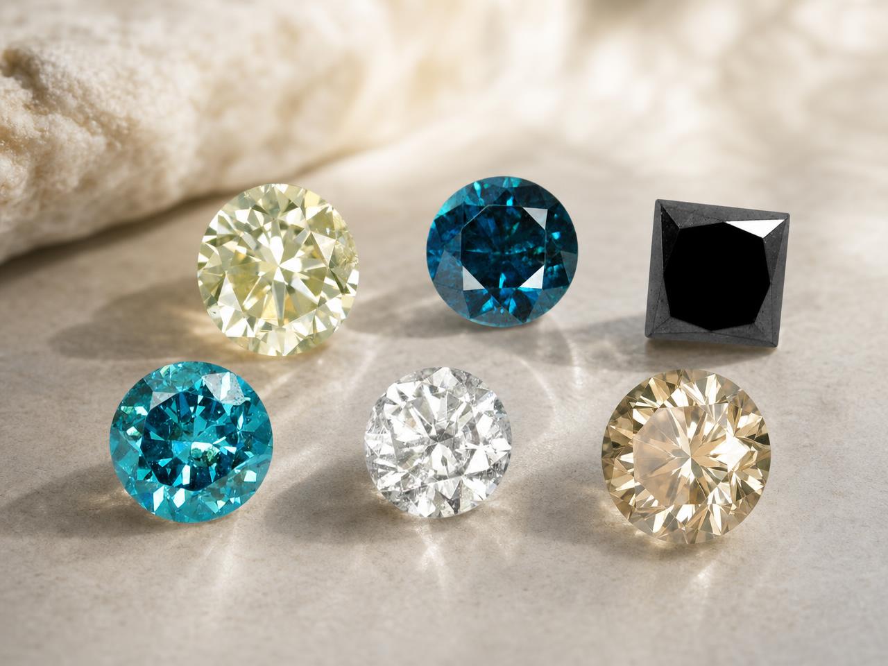 Pedras preciosas de diamante soltas para joias de pedra de nascimento de abril