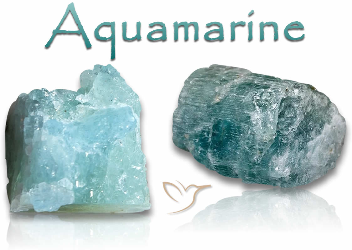 Pedras Brutas Água Marinha