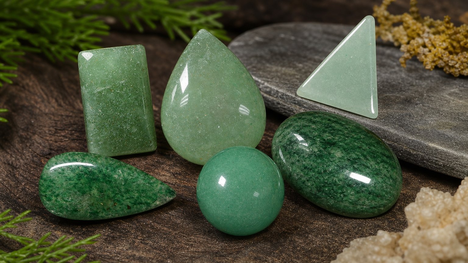 Gemas de Aventurina Natural - guia de compra