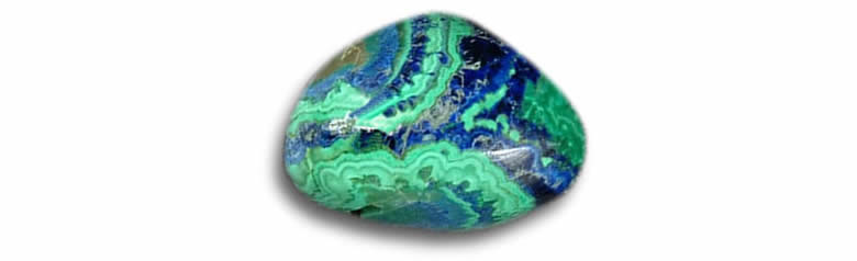 Azure-Malaquita Cabochão