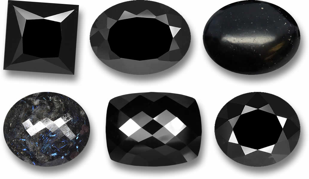 Pedras Preciosas Negras