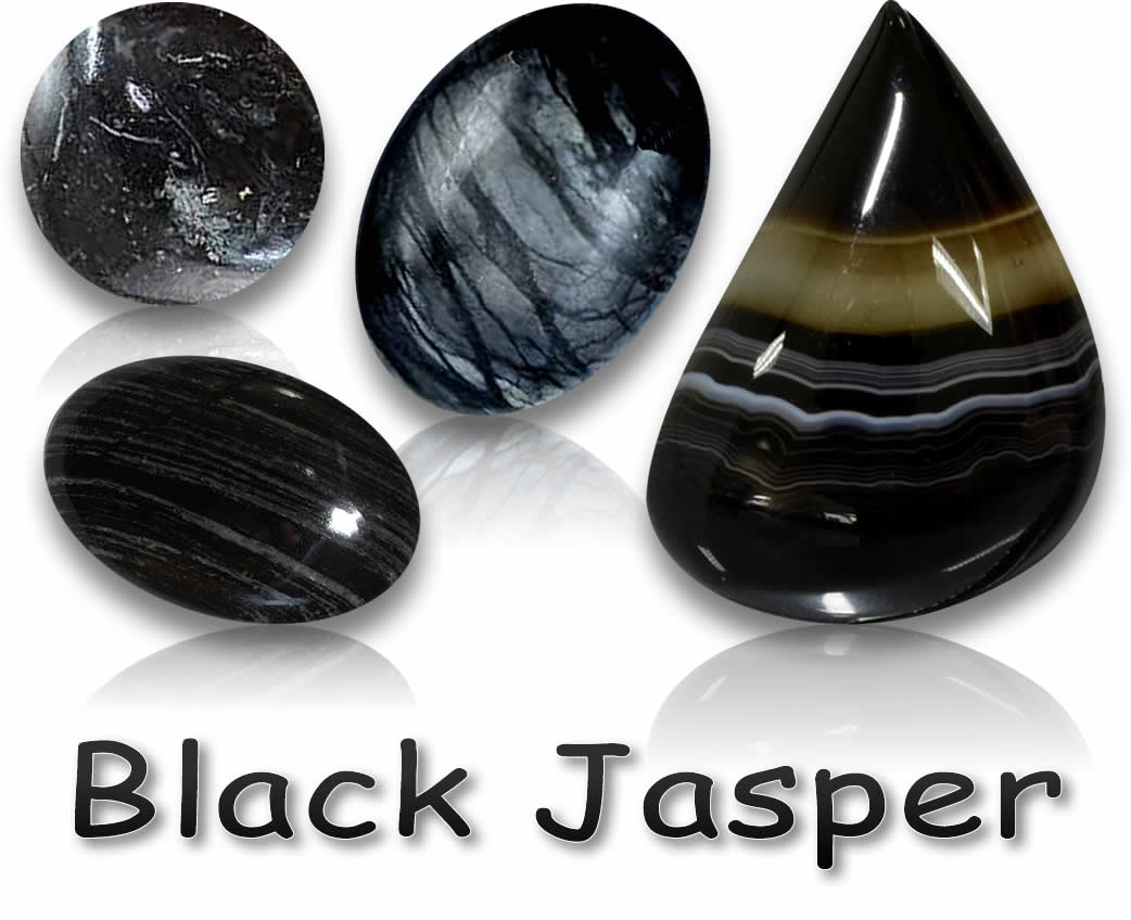 Compre pedras preciosas de jaspe preto