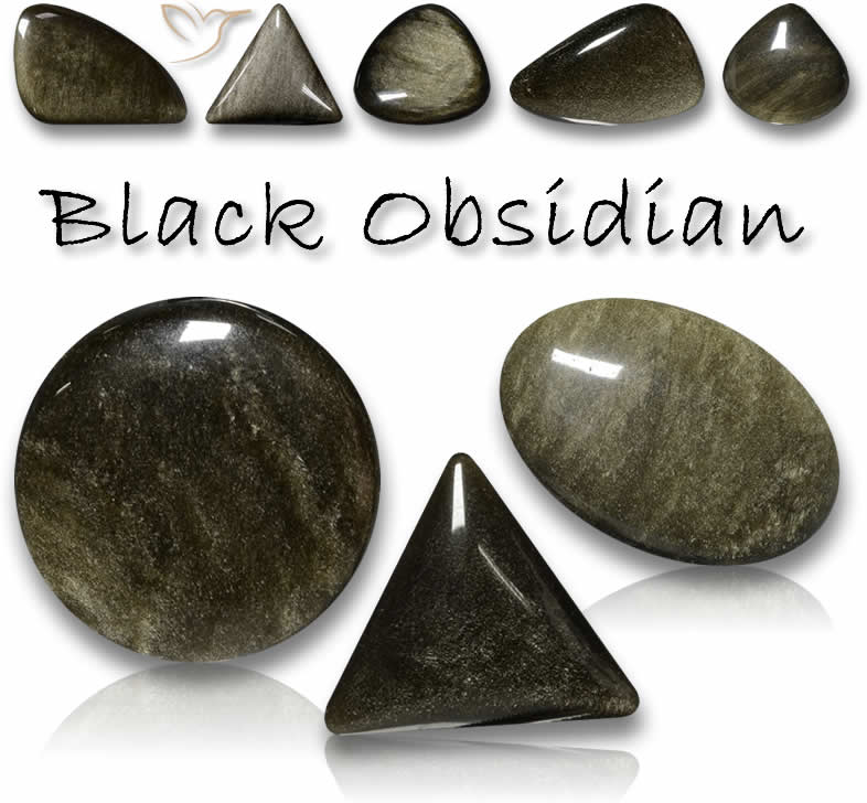 Compre pedras preciosas de obsidiana