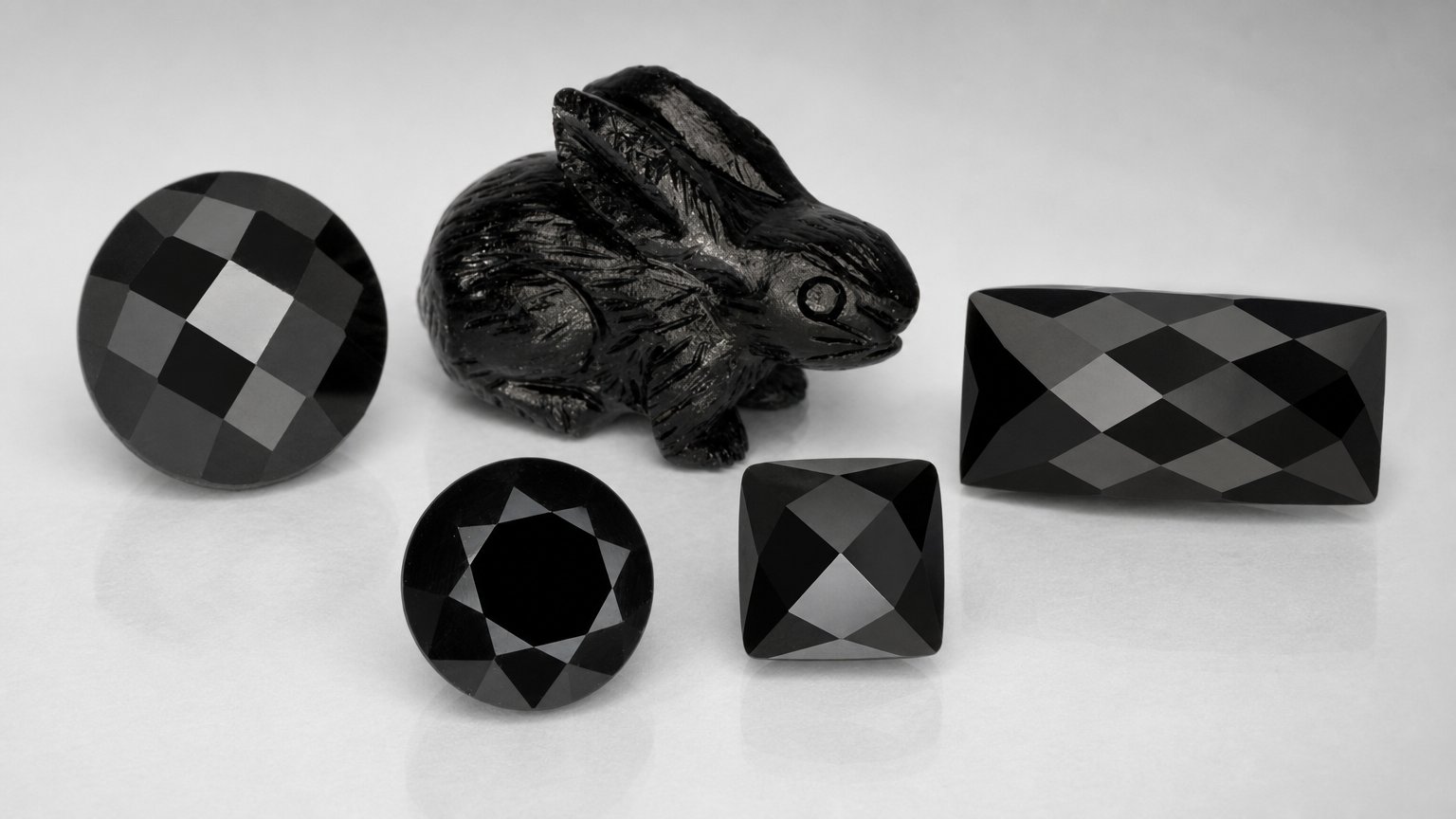 Gemas de espinélio preto natural - guia de compra